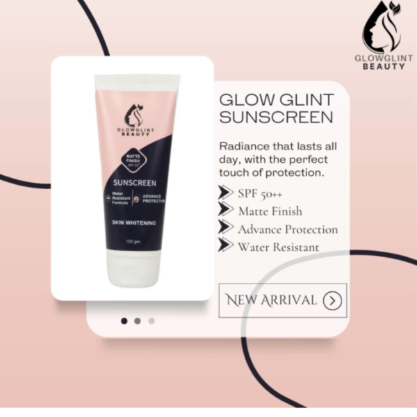 Pack of 2 GlowGlint Beauty Sunscreen Matte Finish - SPF 50++ - Image 4