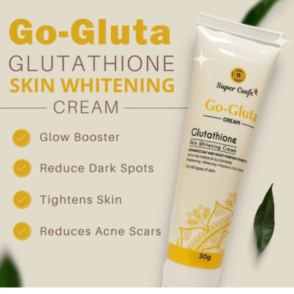 GlowGlint Beauty Co-Gluta Glutathione Skin Whitening Cream - Image 3
